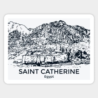 Saint Catherine - Egypt Magnet
